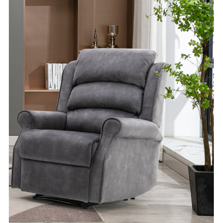 Small grey 2025 recliner chair